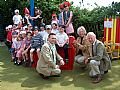 David opening the Early Years garden at Bacton Community Primary School - Click here for larger image.