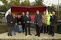 David opening new Moreton Hall Youth Shelter - Click here for larger image.
