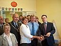 David opening the new Moreton Hall Post Office - Click here for larger image.